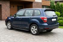 Subaru Forester 2013–2018 Sidetrin Bosphorus Black (2 stk., aluminium) foto 1