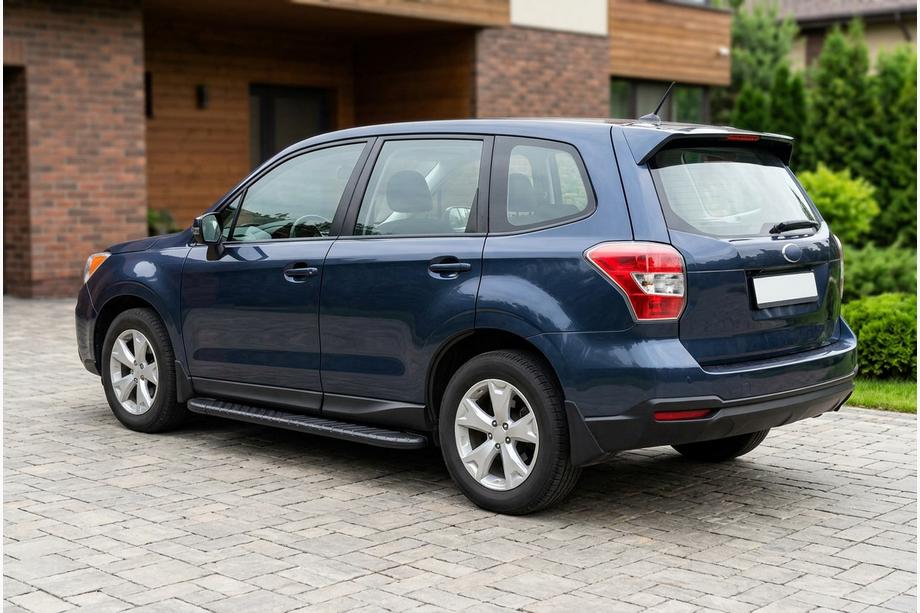 Subaru Forester 2013–2018 Sidetrin Bosphorus Black (2 stk., aluminium) Image