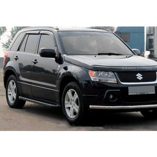 Sidetrin Allmond Black (2 stk., aluminium) Suzuki Grand Vitara 2005–2017 foto 1