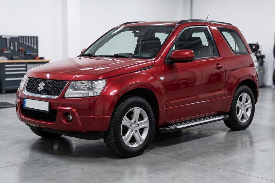 Suzuki Grand Vitara 2005–2017 Sidetrin Line (2 stk., aluminium) Image