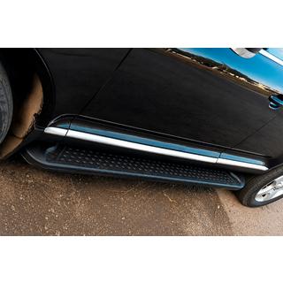 Sidetrin Allmond Black (2 stk., aluminium) foto 1