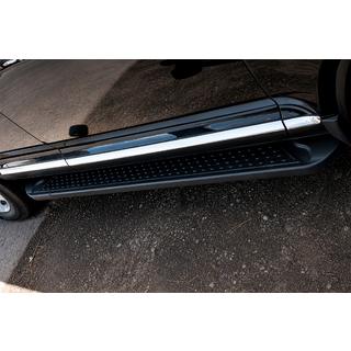 Sidetrin Allmond Black (2 stk., aluminium) foto 2