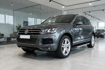 Volkswagen Touareg 2010–2018 RedLine V1 sidetrin (2 stk., aluminium) foto 1