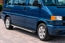 Volkswagen T4 Caravelle/Multivan 1990–2003 Duru sidetrin (2 stk., aluminium) Lang akselafstand foto 1