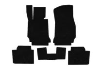 BMW 4-serie F32/F33/F36 2012–2020 Stofmåtter Classic (til F36, sort) foto 1