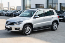 Volkswagen Tiguan 2007–2016 Sidetrin Allmond Black (2 stk., aluminium) foto 1
