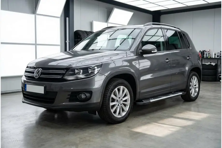 Volkswagen Tiguan 2007–2016 Sunrise sidetrin (2 stk., aluminium) Image
