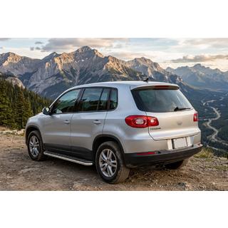 Maydos V1 sidetrin (2 stk., aluminium ↗ rustfrit stål) Volkswagen Tiguan 2007–2016 foto 1