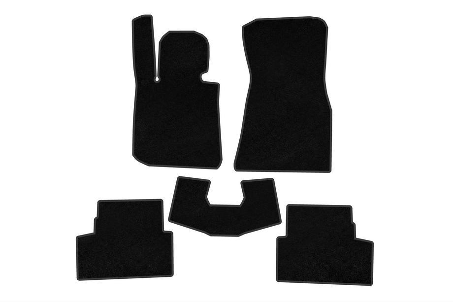 BMW 4-serie G22/23/26 2020– Premium tekstilmåtter (til i4 G26, sort) Image