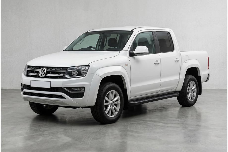 Volkswagen Amarok 2010–2022 Sidetrin Allmond Black (2 stk., aluminium) Image