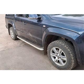 Sidetrin Tayga Grey (2 stk., aluminium) Volkswagen Amarok 2010–2022 foto 1