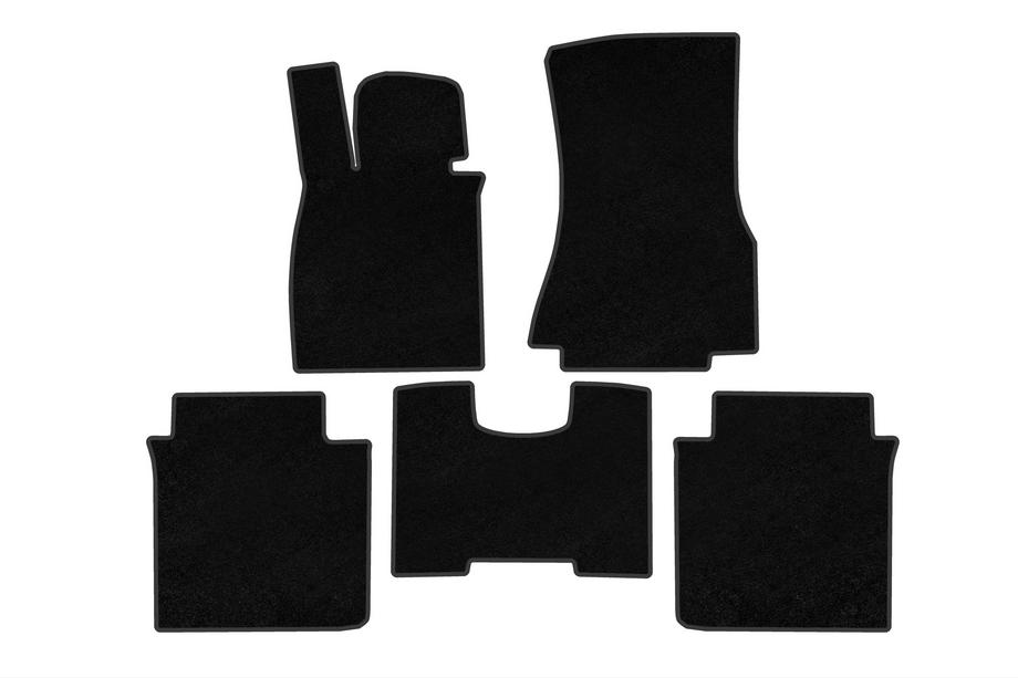 BMW 7-serie G70/G71 2022– Tekstilmåtter Deluxe (til G70E, sort) Image