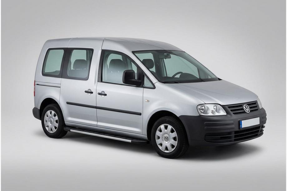 Volkswagen Caddy 2004–2010 Duru sidetrin (2 stk., aluminium) Image