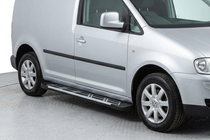 Volkswagen Caddy 2010–2015 Sunrise sidetrin (2 stk., aluminium) foto 1