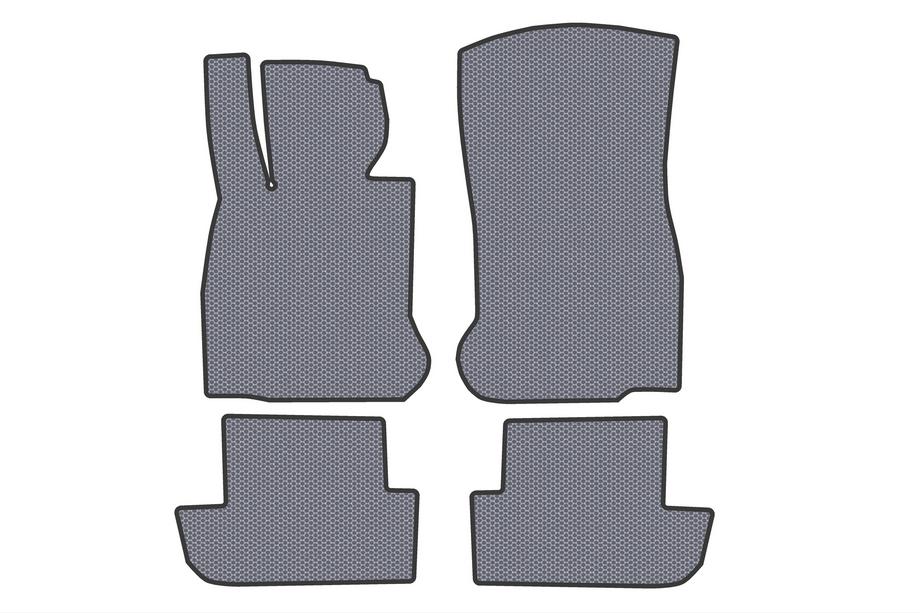 BMW 6-serie F12/F13/F06 2011–2018 Carsuit gummimåtter (til F12/13, grå) Image