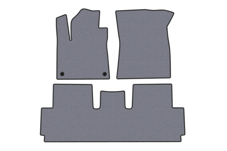 Citroen C-4 Picasso 2013–2022 Gummimåtter Carsuit (til Grand, 2 rækker, grå) Image