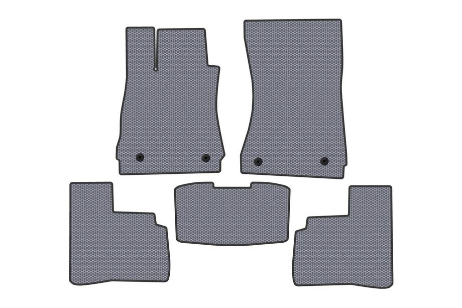 Mercedes S-Klasse W221 2005–2013 Gummimåtter Carsuit (Short, Grå) Image