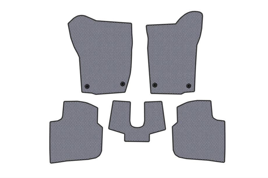 Seat Toledo 2012–2019 Gummimåtter Carsuit (Grå) Image
