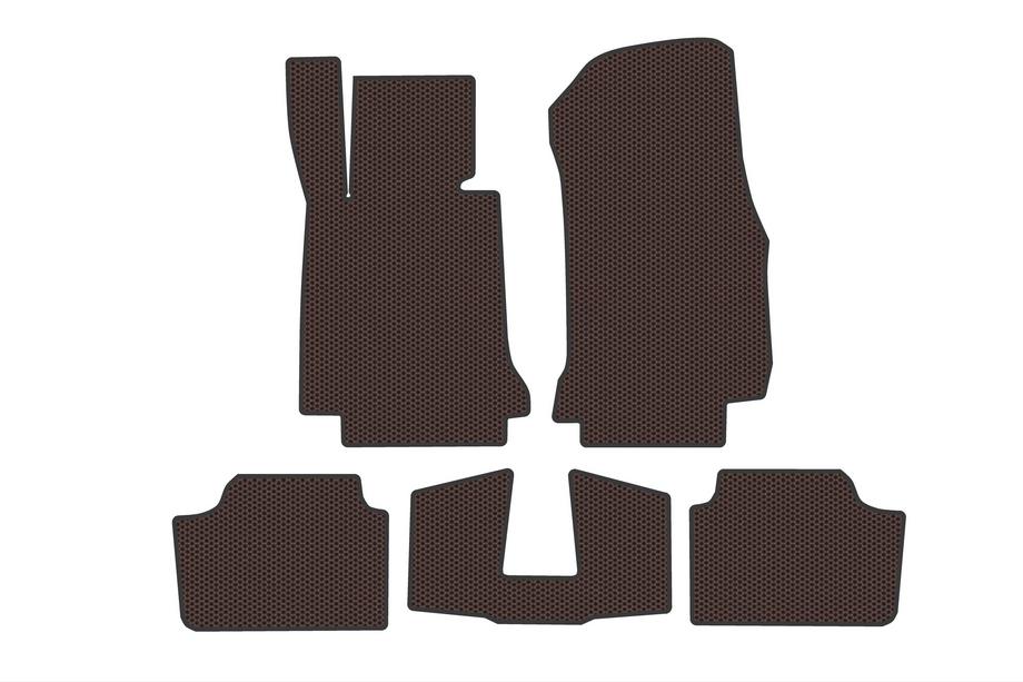 BMW 2-serie F22/F23 2014–2021 Carsuit gummimåtter (til F22, brun) Image