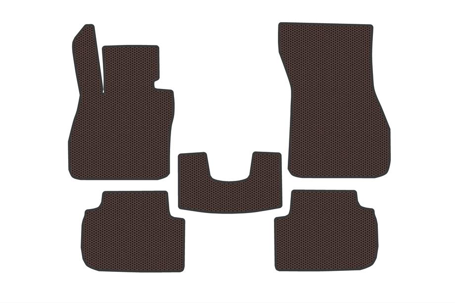 BMW 2-serie Gran Coupe F44 2020–2024 Gummimåtter Carsuit (til F44, brun) Image