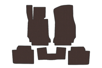 BMW 4-serie F32/F33/F36 2012–2020 Gummimåtter Carsuit til F36, brun foto 1
