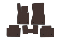 BMW 5/i5-serie G60/G60E/G61 2023– Carsuit gummimåtter til kabine (til i5 G60E, brun) foto 1