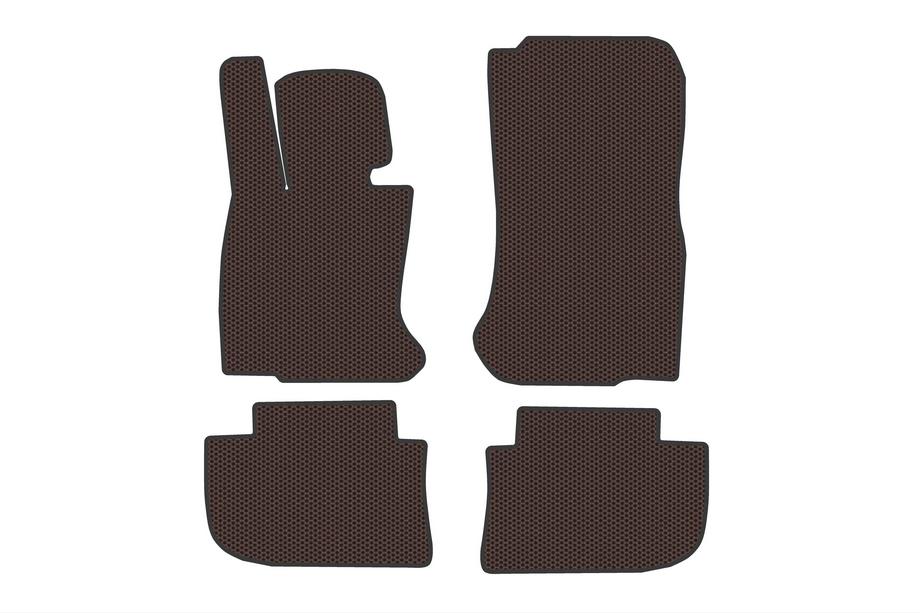 BMW 6-serie F12/F13/F06 2011–2018 Carsuit gummimåtter (til F06, brun) Image