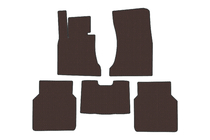 BMW 7-serie E65/66 2001–2008 Gummimåtter Carsuit (Til E66, brun) foto 1