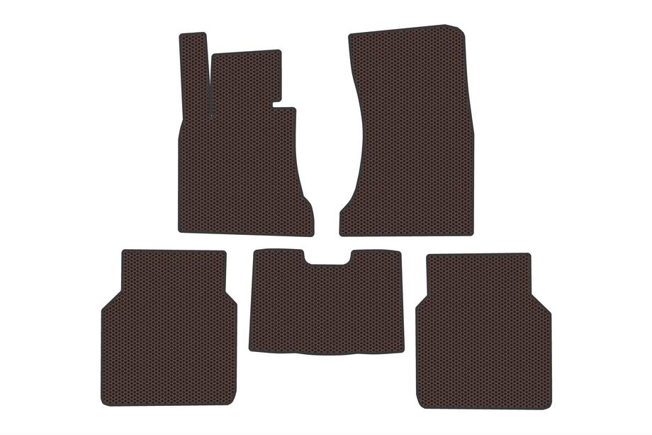 BMW 7-serie E65/66 2001–2008 Gummimåtter Carsuit (Til E66, brun) Image
