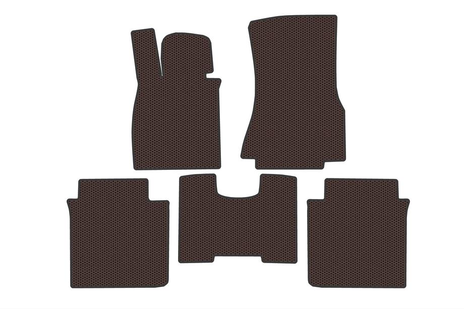 BMW 7-serie G70/G71 2022– Gummimåtter Carsuit (til G70E, brun) Image
