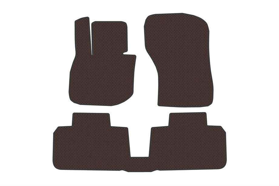BMW X2 (U10) 2023– Carsuit gummimåtter (til IX2, brun) Image