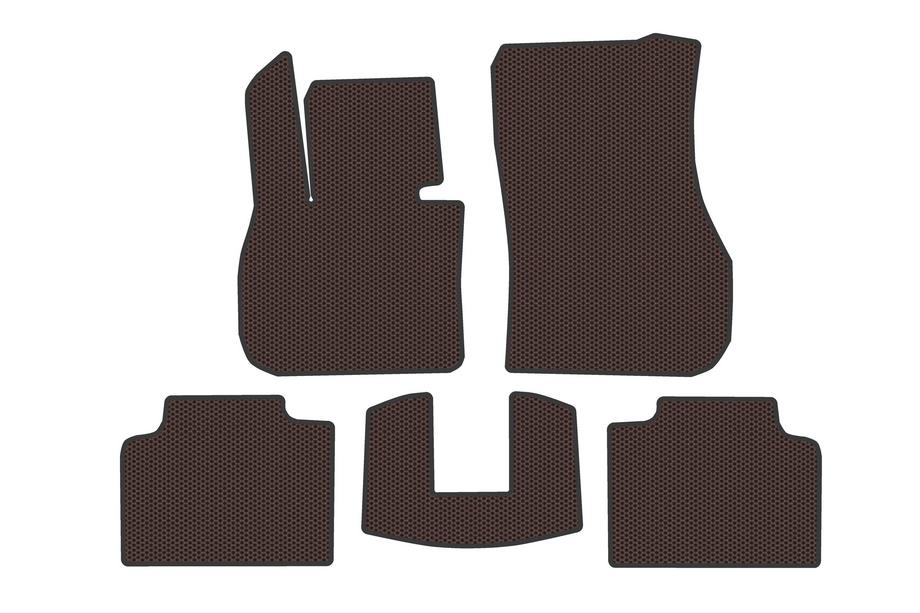 BMW X2 (U10) 2023– Carsuit gummimåtter (til X2, brun) Image