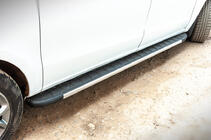 Mercedes Vito/V-klasse W447 2014– Duru sidetrin (2 stk., aluminium) Kort og lang foto 4