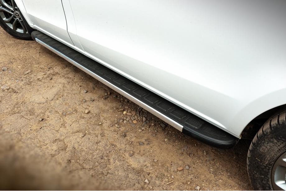 Mercedes Vito/V-klasse W447 2014– Duru sidetrin (2 stk., aluminium) Kort og lang Image