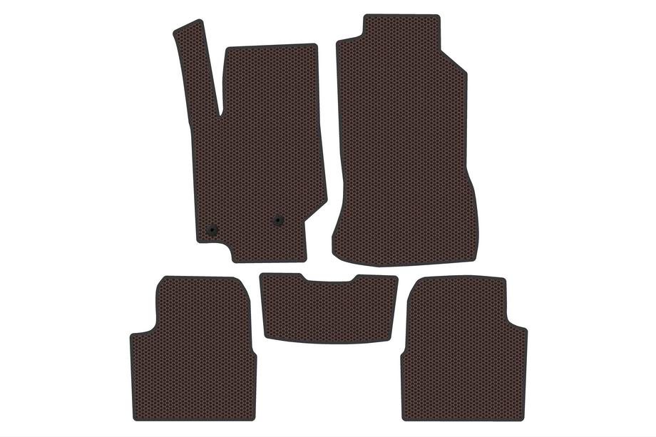 Citroen C4 X/e-C4 X 2022– Carsuit gummimåtter (Benzin, brun) Image