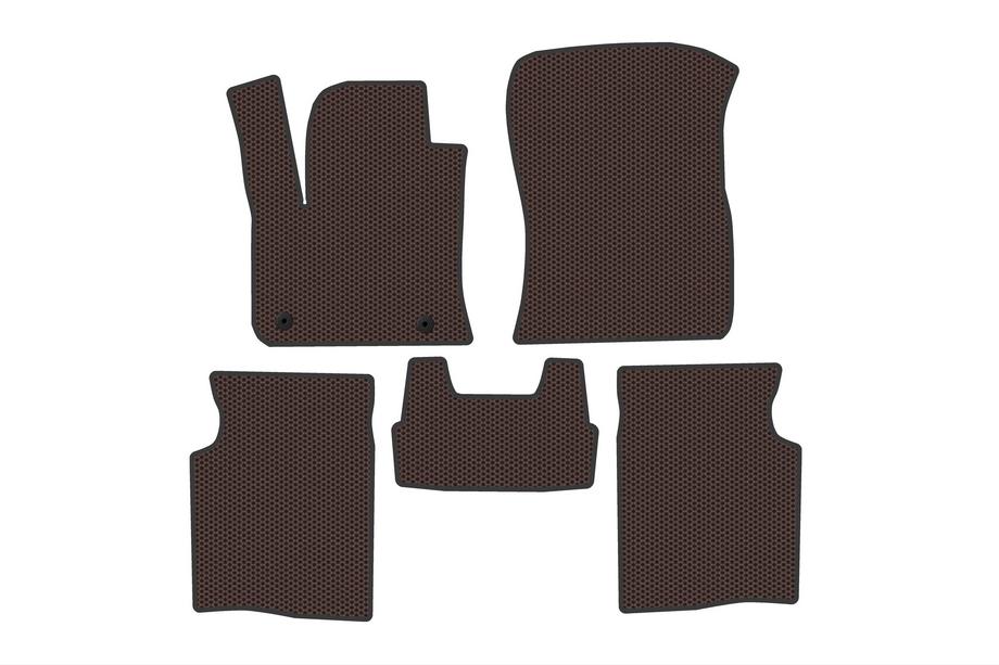 Citroen C4 X/e-C4 X 2022– Gummimåtter Carsuit (Electro, brun) Image