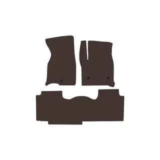 Gummimåtter Carsuit (2 rækker, brun)