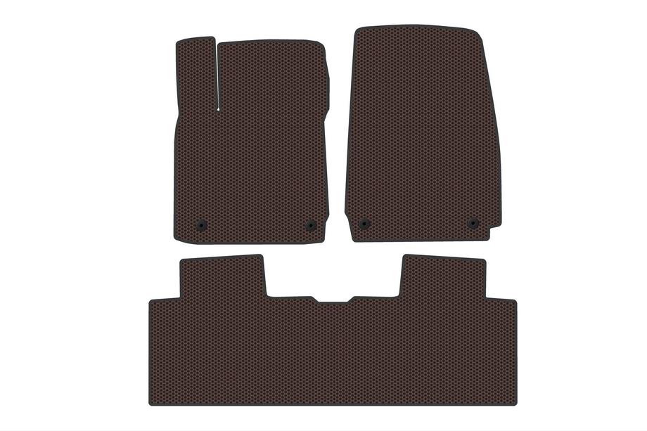 Hyundai Ioniq 6 2022– Gummimåtter Carsuit (Brun) Image