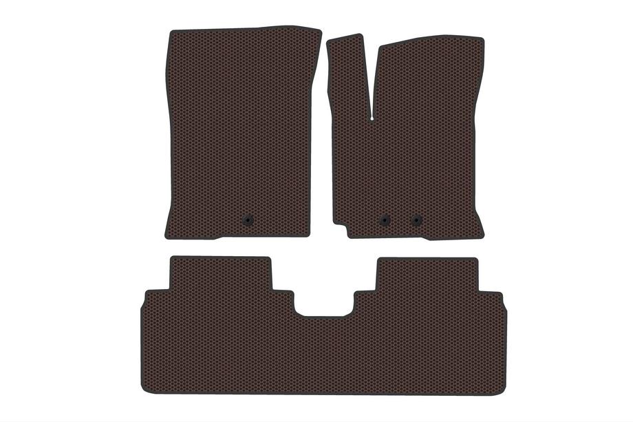 Hyundai IX-20 2010–2019 Gummimåtter Carsuit (Brun) Image