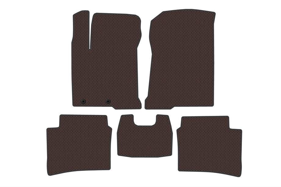 Hyundai I-20 2020– Gummimåtter Carsuit (Brun) Image