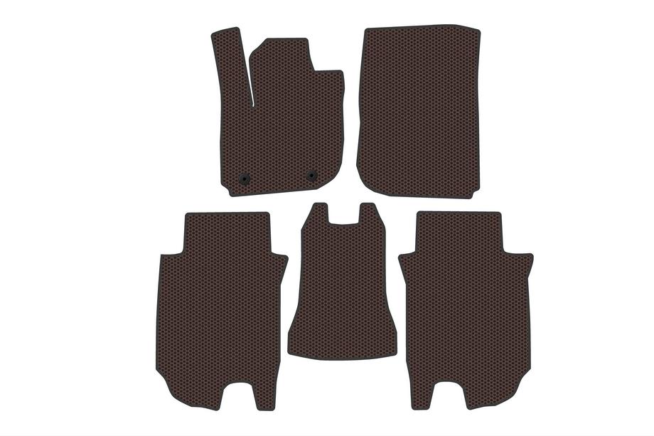 Honda HR-V 2021– Gummimåtter Carsuit (Electro, Brun) Image