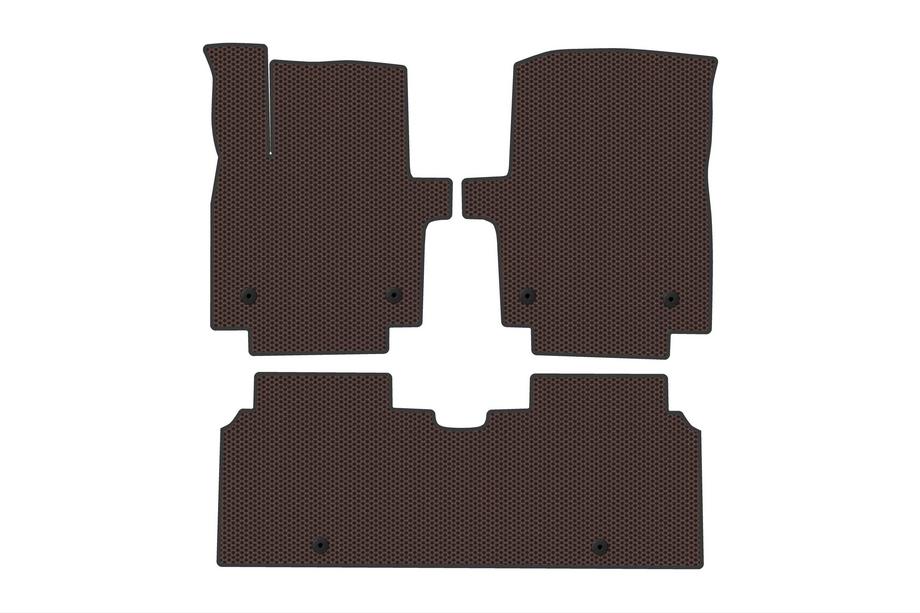 Kia EV6 2021– Gummimåtter Carsuit (Brun) Image