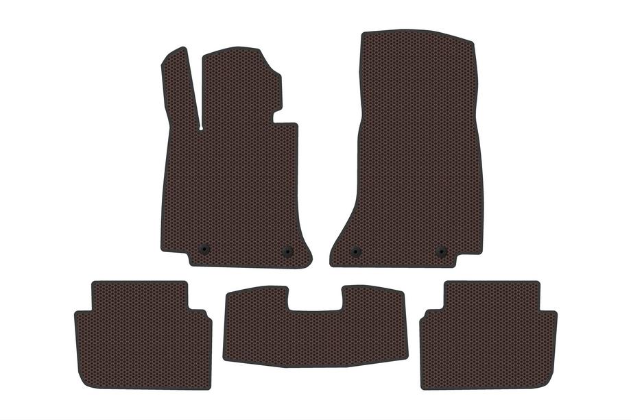 Mercedes CLE C236/A236 2024– Gummimåtter Carsuit (Brun) Image