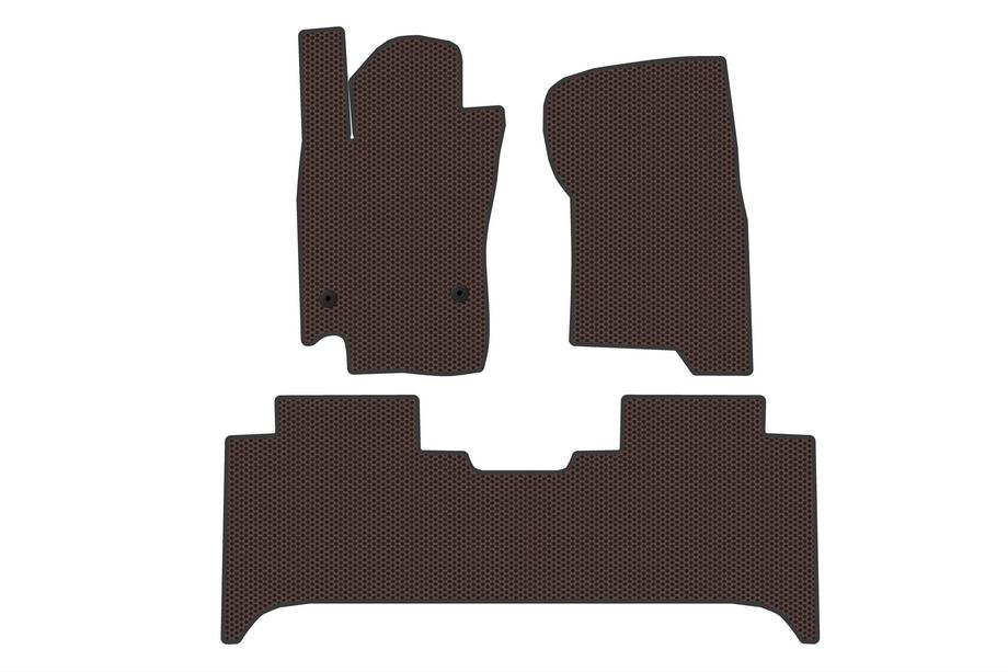 Nissan Navara/NP300 2016– Gummimåtter Carsuit V2 (Brun) Image