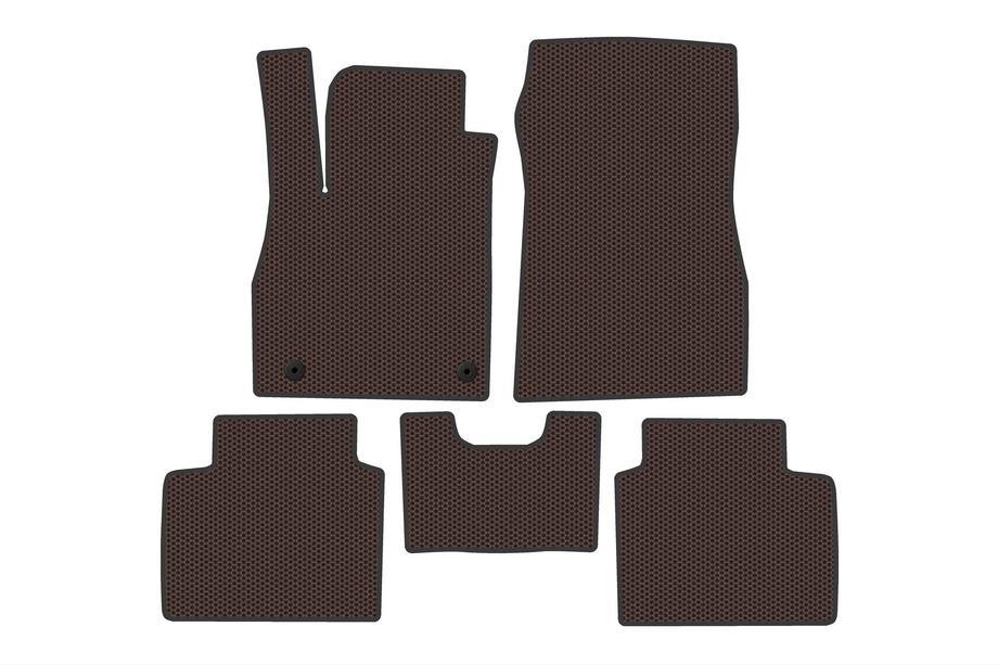 Nissan Micra K14 2016– Gummimåtter Carsuit (Brun) Image