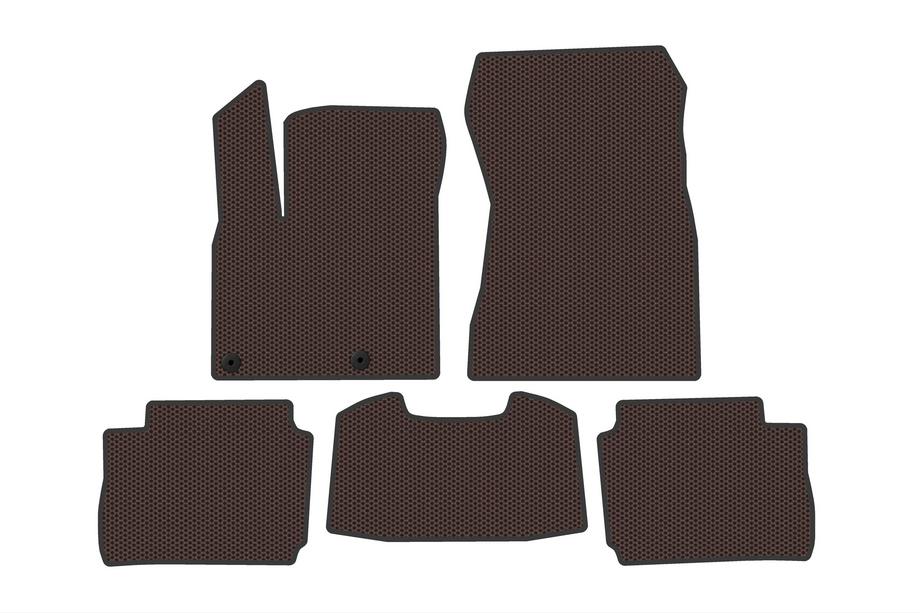 Nissan Qashqai 2021– Gummimåtter Carsuit (Electro, Brun) Image