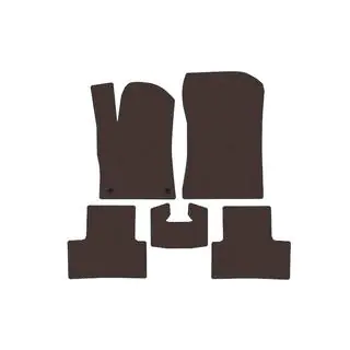 Gummimåtter Carsuit (Brun)