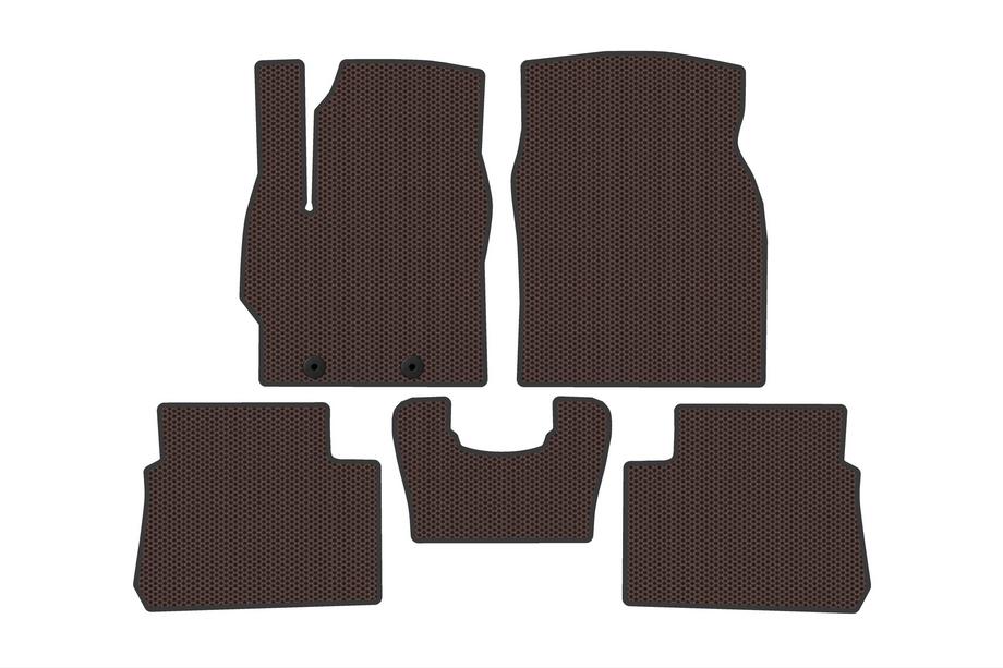 Toyota Yaris/Yaris Cross (XP210) 2020– Gummimåtter Carsuit (Hybrid, Brun) Image