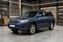 Toyota Highlander 2008–2013 Sidetrin Line (2 stk., aluminium) foto 1