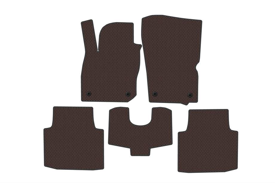 Volkswagen Passat B9 2023– Gummimåtter Carsuit (SW, Brun) Image